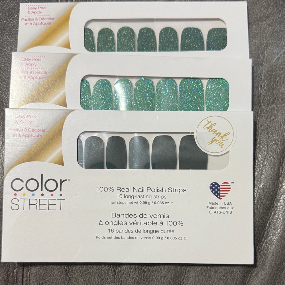 Color Street Green Bundle